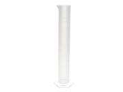 250ml Clear Plastic Cylinder Lab Liquid Container Graduated Measuring Beaker Cup