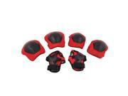 Unique Bargains Kid s Skating Skateboarding Palm Wrist Guard Elbow Knee Pads Protective Gear Combo
