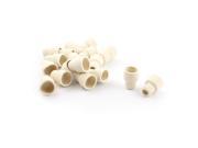 Unique Bargains 20 Pcs Push in Rubber Stopper Plugs for 14mm Mouth Inner Dia Test Tube