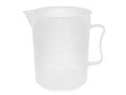 1000ml Plastic Laboratory Chemistry Measuring Cup Handle Design Cup Beaker