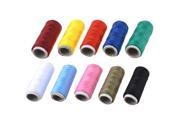 Unique Bargains 10 Pieces Tailor Colorful Stitching Sewing Thread Spools