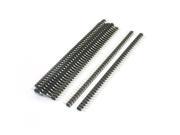 Unique Bargains 10pcs 2.54mm Pitch Straight Single Row Female Header Connector 40Pins