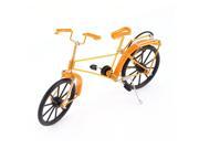 Cycling Collection Handmade Wire Bicycle Bike Model Home Decor Orange