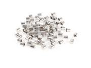 40 Pcs 5mm x 20mm Low Breaking Fast Blow Glass Tube Fuses 250V 2A