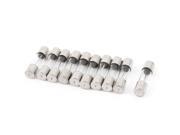 10 Pcs AC 250V 8A 5mm x 20mm Quick Blow Glass Tube Fuses Replacement