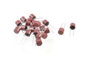 20 Pcs DIP Mounted Miniature Cylinder Slow Blow Micro Fuse T6.3A 250V