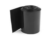 85mm 55mm PVC Heat Shrink Tubing Wrap Black 10m 33ft for 18650 Battery Pack