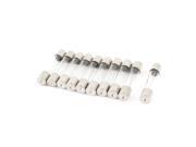 10 Pcs AC 250V 8A 6mm x 30mm Quick Blow Glass Tube Fuses Replacement