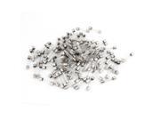 100 Pcs Electric Replacement 0.24 x 1.18 Clear Glass Tube Fuses 10A 250V