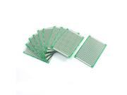 10Pcs 5cm x 7cm Electronic Double Sided Prototyping PCB Printed Circuit Board