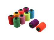 Household Sewing Quilting Embroidery Cotton Machine Stitching Thread Reel 10pcs