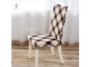 Removable Elastic Spandex Slipcovers Short Dining Room Chair Covers