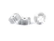Unique Bargains Led Light Lamp Aluminum Heat Sinks Radiator Cooling Fin 39mmx6.5mmx15mm 3 Pieces