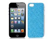 Unique Bargains Sky Blue Powder Rhombus Print Hard Back Case Cover for Apple iPhone 5 5G 5th