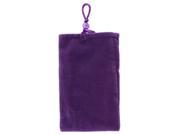 Digital Camera Storage Protective 3.5 Screen Mobile Phone Pouch Bag Purple