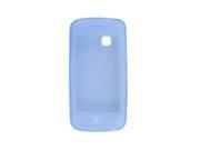 Unique Bargains Smooth Silicone Skin Blue Guard Cover for Nokia C5 03