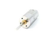 Unique Bargains 6VDC 500RPM Rotary Speed Reducing High Torque DC Gearbox Geared Motor