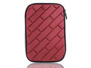 7 Neoprene Protective Notebook Laptop Sleeve for Tablet PC Red