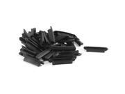 50 x Black Silicone Charge Port Dust Resistant Cap Plug for iPhone 4G