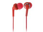 Unique Bargains Red 3.5mm In Ear Soft Earbud Earphones for Music Device