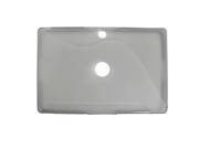 Unique Bargains Soft Plastic Clear Gray Shell for Blackberry Playbook