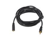 9.8Ft 3 Meter Flexible 3.5mm Audio Extension Cable Cord Line Male to Female