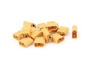 DIY Airplane Aircraft RC Model Battery XT60 Male Plug Connector Yellow 15Pcs