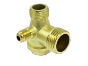 Unique Bargains Brass Male Threaded Check Valve Fittings for Air Compressor