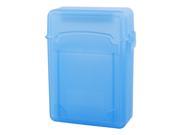 Blue Portable 2.5 HDD Plastic Protector Hard Drive Case Box