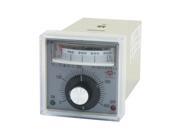 TEFD 2001 0 400 Celsius Round Rotary Knob Dial Temperature Controller Meter