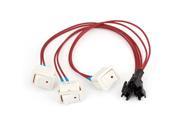Water Heater Switch Two wires Power Cable 250VAC 3A 3 Pcs