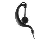 1.4 Meters 4.5Ft Walkie Talkie Headset Earphone Headset Black for Motorola