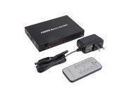 HDMI Matrix Switch 4x2 Support HIFI Video Converter Audio Remote Control