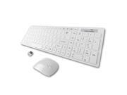 Multimedia 2.4G Wireless Keyboard With Optical Mouse USB Dongle Combo Set