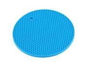 18*18cm Durable Silicone Round Non slip Heat Resistant Mat Placemat Pad