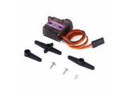 Black 4.8V No Load MG90 Metal Geared Micro Servo 9g Fit Airplane HelicopterControl Model Aircraft Flight Direction