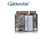 Goldendisk 32GB Half Size mSATA SSD mini pcie shape GDMAB32M Serial NAND MLC Flash stable for industrial motherboard