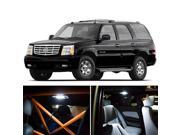 Cadillac Escalade Interior Package LED Lights Kit SMD White 2002 2006