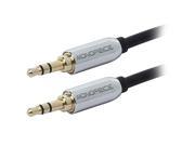 Monoprice Gold Plated High Quality Black 6ft 3.5mm Stereo Cable