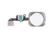Generic Home Button Assembly with Flex Cable Ribbon for iPhone 6 Silver