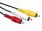 BattleBorn GC RCA33 12YRW 12ft RCA Composite Audio Video Cable Red White Yellow
