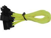 Molex 4 pin to 3x3 Pin Fan Cable Cord Adapter Braided Premium Sleeve