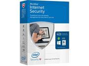 McAfee Security MIS16ZDL9RAA Internet Security 2016 Software Unlimited Devices Box Pack 1 Year
