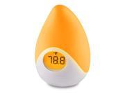 MeasuPro Color Changing Digital Room Thermometer Night Light w LCD Display