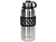 Brewberry Insulated Deluxe Wide Mouth Stainless Steel Water Bottle BPA Free 32oz