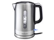 Brewberry Elite 1.7L Cordless Modern Stainless Steel Electric Kettle