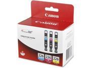 Canon Cli 226 Ink Cartridge Cyan Magenta Yellow Inkjet 3 Pack