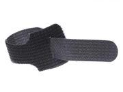 18 Black Hook and Loop Cable Ties pack of 10