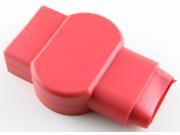 Red Military Battery Terminal Covers