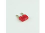 10 Amp Red Mini ATM Fuses pack of 25
